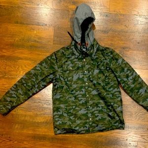 Camo Shell Waterproof Jacket
